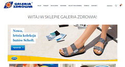 Desktop Screenshot of galeriazdrowia.pl